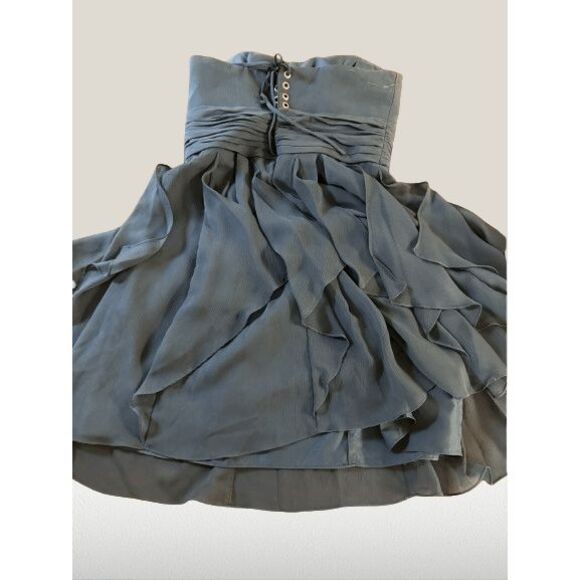 David's Bridal Strapless Formal Strapless Fairy Dress - Size 12 - Picture 5 of 11